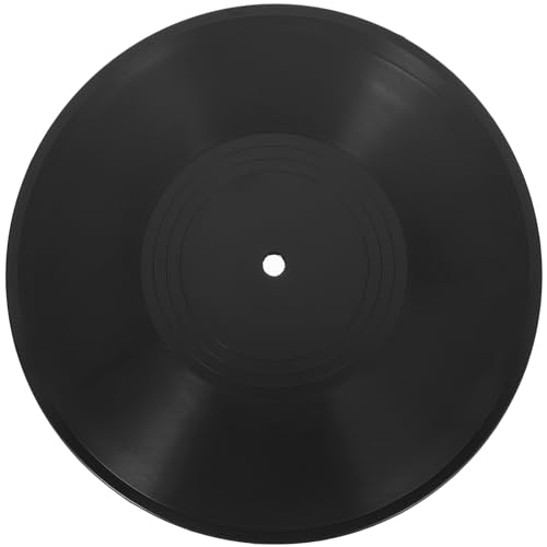 Gadpiparty 12 Zoll Leere Vinyl-Schallplatten-Wanddekoration Vinyl-Schallplatten Für Ästhetische Wanddekoration Gefälschte Bastelprojekte Ästhetische Raumdekoration Für Zu Hause von Gadpiparty