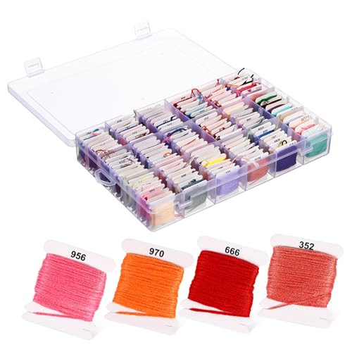 Gadpiparty 120 Bunte Fäden Bastelgarn Stickerei Garn Für Armbänder Stickfaden Sticken Nähen Blau Farbig Pastell Kreuzstichseide Rosa Befestigen Zahnseide Ägyptische Baumwolle Gadpiparty 120 Bunte Fäden Bastelgarn Stickerei Garn Für Armbänder Stickfaden Sticken Nähen Blau Farbig Pastell Kreuzstichseide Rosa Befestigen Zahnseide Ägyptische Baumwolle von Gadpiparty
