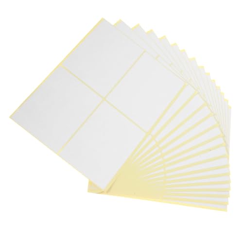 Gadpiparty 120 Stück Blanko Aufkleber Für Toilettenartikel Blanko Etiketten Zum Beschriften Von Preisen Aufkleber Mülleimer Etiketten Rechteckige Klebeetiketten Von Vinyl Aufklebern von Gadpiparty