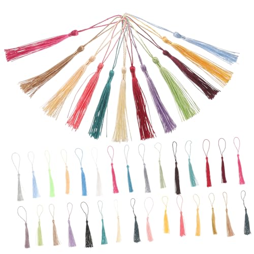 Gadpiparty 120 Stück DIY Dekorations Quasten Quasten für Lesezeichen Anhänger für Schlüssel Taschen und Mehr für Bastelprojekte Gadpiparty 120 Stück DIY Dekorations Quasten Quasten für Lesezeichen Anhänger für Schlüssel Taschen und Mehr für Bastelprojekte von Gadpiparty