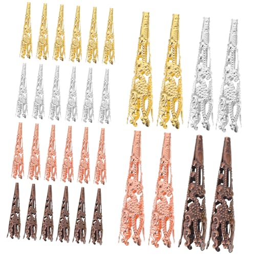 Gadpiparty 120 Stück DIY Perlenkappen Trompetenblüten Design Kappen für Schmuckherstellung für Armbänder Ohrringe und Vielseitige Bastelaccessoires Gadpiparty 120 Stück DIY Perlenkappen Trompetenblüten Design Kappen für Schmuckherstellung für Armbänder Ohrringe und Vielseitige Bastelaccessoires von Gadpiparty