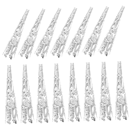 Gadpiparty 120 Stück Perlenkappen für Schmuckherstellung Metallkappen für DIY Armbänder Förmige Bead Caps für Ohrringe und Vielseitige Dekorationszubehörteile Gadpiparty 120 Stück Perlenkappen für Schmuckherstellung Metallkappen für DIY Armbänder Förmige Bead Caps für Ohrringe und Vielseitige Dekorationszubehörteile von Gadpiparty