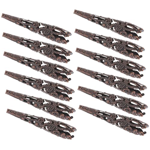Gadpiparty 120 Stück Perlenkappen für Schmuckherstellung Perlenkappen DIY Schmuckzubehör für Armbänder Ohrringe und Antikrot Abstandshalter für Bastelprojekte von Gadpiparty