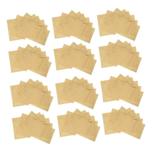 Gadpiparty 120 Stück Pinselkalligraphie praxispapier Kalligraphie-Übungspapier Kalligraphie-Übungswerkzeuge mit Khaki von Gadpiparty
