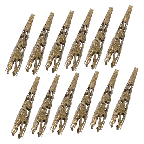 Gadpiparty 120 Stück Trompetenblumen Perlenkappen für Schmuckherstellung Leichte Diy Zubehör Abstandshalter für Lose Perlen für Armbänder und Ohrringe Antik Farbton Gadpiparty 120 Stück Trompetenblumen Perlenkappen für Schmuckherstellung Leichte Diy Zubehör Abstandshalter für Lose Perlen für Armbänder und Ohrringe Antik Farbton von Gadpiparty