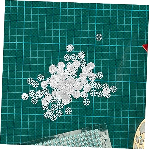 Gadpiparty 1200Stücke DIY Perlenkappen Blumenform für Schmuckherstellung Lose Perlen Silberfarbene Perlenendkappen für Bastelprojekte und von Gadpiparty