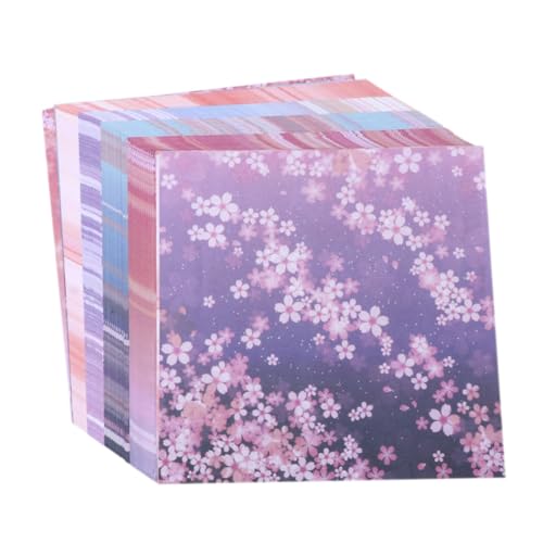 Gadpiparty 120Blätter DIY Origami Papier Doppelseitiges Quadratfaltpapier mit Kreativen Mustern für Bastelprojekte für Kunsthandwerk und Erwachsene mit Blättern von Gadpiparty