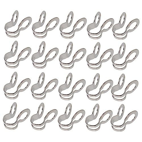 Gadpiparty 125Stücke Teiliges Perlenketten Schnallen DIY Eisenverbindungsknöpfe für Schmuckherstellung Langlebige und Leichte Schnallen für Projekte Vielseitig Einsetzbar von Gadpiparty
