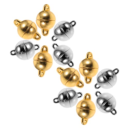 Gadpiparty 12Stücke Magnetverschluss für Schmuck DIY und Armbänder Magnetische Schnalle für Individuellen Schmuck für Handgemachte Zubehör Gadpiparty 12Stücke Magnetverschluss für Schmuck DIY und Armbänder Magnetische Schnalle für Individuellen Schmuck für Handgemachte Zubehör von Gadpiparty