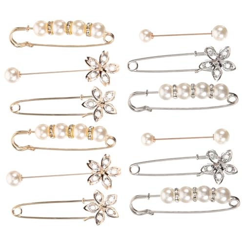 Gadpiparty 12Stücke Teiliges Sicherheitsnadeln Für Kleidung Taillenstifte Broschenclips Und Schal Klammern Für Kleider Hosen Und Jacken Zum Anpassen Und Dekorieren Von Outfits von Gadpiparty