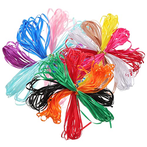 Gadpiparty 13 Rollen dekoratives Band Handwerk Party Stoff dünn Verpackung hochzeitsgeschenk Blumenband aus Polyester valentinstag bänder Präsentieren Sie ein Wickelband Schleifen Bänder von Gadpiparty