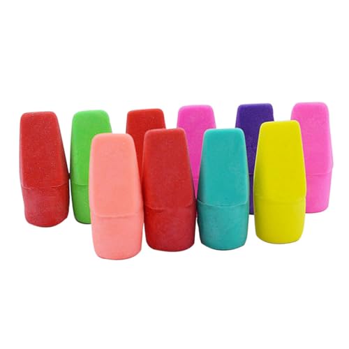 Gadpiparty 130 Stück Teiliges Bunte Radiergummis aus Weichem Tpr material Praktische Farbenfrohe Radiergummis für Schüler Künstler und Büro Passend für Gängige Bleistiftgrößen Tragbar und von Gadpiparty