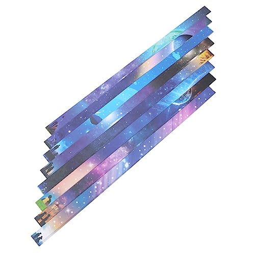 Gadpiparty 1360 Stück Sternen Origami Papier Teiliges für Diy Bastelarbeiten Faltsterne Regenbogenfarben für Schulprojekte Fördert und Gemeinschaftsgefühl von Gadpiparty