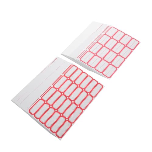 Gadpiparty 136Blätter Selbstklebende Handschriftetiketten Praktische Beschriftungsaufkleber für Büro und Zuhause für Gewürze Aktenordner und von Gadpiparty