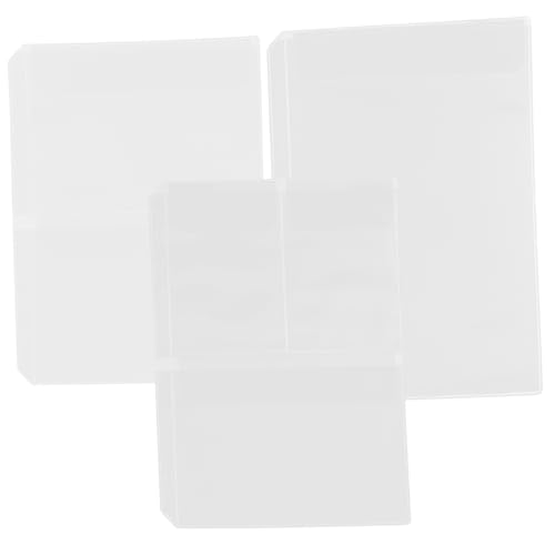 Gadpiparty 15 Stück 6 Lockerblatt-Notebook-Aufbewahrungstasche Quittung Veranstalter Bindemittel Bindetaschen Taschen Aufbewahrungstaschen für Dokumente durchsichtige Ordnertasche PVC von Gadpiparty