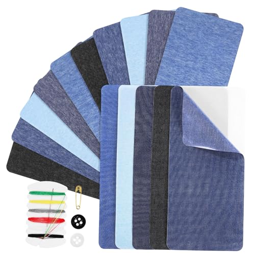 Gadpiparty 15 Stück Bügelfleck Flicken für Bekleidung Jeansflecken sortiert Denim zerrissen Oberschenkel Hose Kleidungsstück-Patch-Aufkleber Kleidungsreparatur Patch Baumwolle Gadpiparty 15 Stück Bügelfleck Flicken für Bekleidung Jeansflecken sortiert Denim zerrissen Oberschenkel Hose Kleidungsstück-Patch-Aufkleber Kleidungsreparatur Patch Baumwolle von Gadpiparty