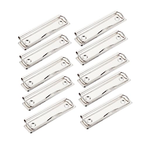 Gadpiparty 15 Stück Metallplattenclip Büro-klemmbrett Clipboard-clips Montierbar Planke Klemmbretter Mit Zwischenablage Clips Clips Aluminium Dateiclips Schreiben Eisen Silver Gadpiparty 15 Stück Metallplattenclip Büro-klemmbrett Clipboard-clips Montierbar Planke Klemmbretter Mit Zwischenablage Clips Clips Aluminium Dateiclips Schreiben Eisen Silver von Gadpiparty