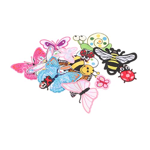 Gadpiparty 15 Stück Teiliges Bestickte Applikationen Diy Kleidung Patches zum Aufbügeln für Jeans Taschen und Dekoration von Kleidung für Persönliche Projekte Gadpiparty 15 Stück Teiliges Bestickte Applikationen Diy Kleidung Patches zum Aufbügeln für Jeans Taschen und Dekoration von Kleidung für Persönliche Projekte von Gadpiparty