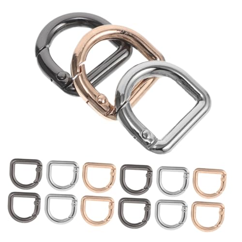 Gadpiparty 15 Stück Teiliges D ring federhaken Metall D förmige Schnappverschlüsse für Geldbörse Handtasche Rucksack DIY Taschenzubehör Langlebig Vielseitig mit Seitlicher Öffnung Gadpiparty 15 Stück Teiliges D ring federhaken Metall D förmige Schnappverschlüsse für Geldbörse Handtasche Rucksack DIY Taschenzubehör Langlebig Vielseitig mit Seitlicher Öffnung von Gadpiparty