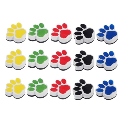 Gadpiparty 15 Stück Teiliges Whiteboard Radiergummi aus Eva und Filz Magnetisch Leicht Staubarm Tragbar Farbiges Whiteboard Zubehör für Büro und Klassenzimmer Gadpiparty 15 Stück Teiliges Whiteboard Radiergummi aus Eva und Filz Magnetisch Leicht Staubarm Tragbar Farbiges Whiteboard Zubehör für Büro und Klassenzimmer von Gadpiparty
