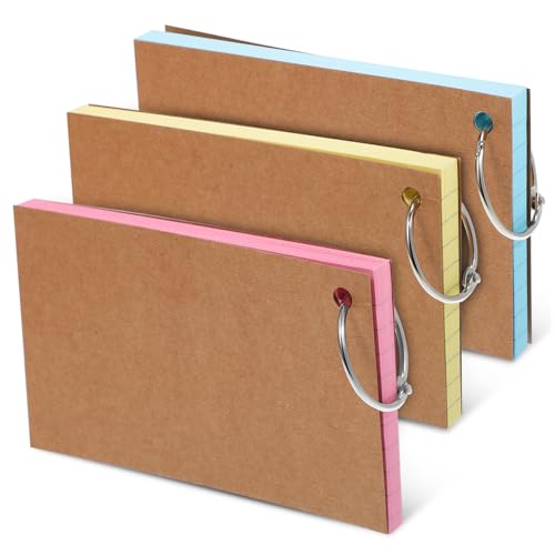 Gadpiparty 150 Stück Amerikanische Index-haftnotizen Studieren Überarbeitung Der Notizkarten Flash-karte Klingelt Schule Flashcard Linierte Karteikarten Farbe Farbig Papier von Gadpiparty
