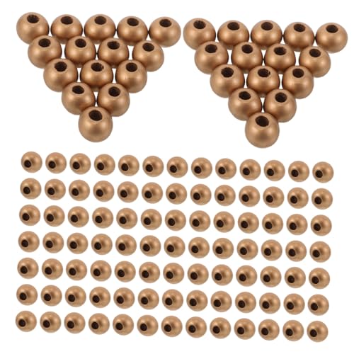 Gadpiparty 150 Stück Teiliges Holzperlen mit Großem Loch Gefärbte Natürliche Rundperlen für Diy Schmuck Armbänder Schlüsselanhänger und Kreative Heimdekoration Gadpiparty 150 Stück Teiliges Holzperlen mit Großem Loch Gefärbte Natürliche Rundperlen für Diy Schmuck Armbänder Schlüsselanhänger und Kreative Heimdekoration von Gadpiparty