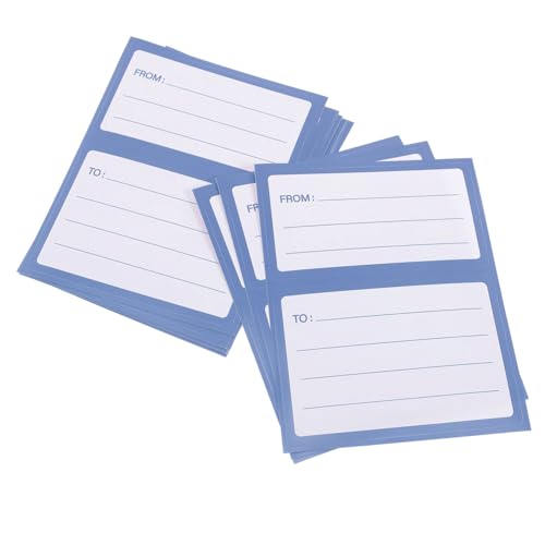Gadpiparty 150 Stück Versandetikett Postetiketten selbst Name druckbar transparent groß adressetiketten Adressaufkleber Versandlabel Briefetiketten Paketetiketten leere Etiketten Papier Blue Gadpiparty 150 Stück Versandetikett Postetiketten selbst Name druckbar transparent groß adressetiketten Adressaufkleber Versandlabel Briefetiketten Paketetiketten leere Etiketten Papier Blue von Gadpiparty