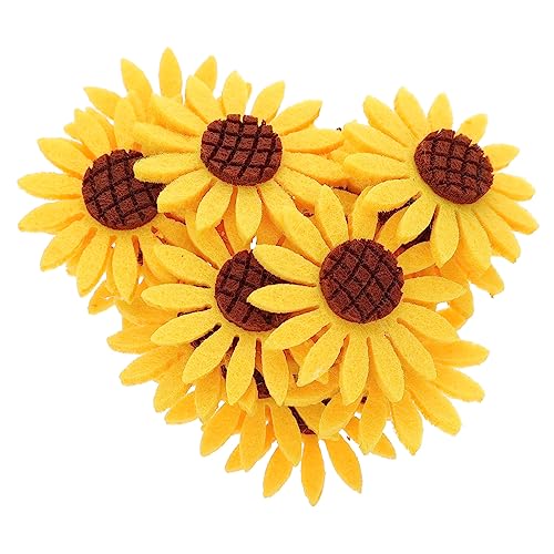 Gadpiparty 15Stücke Sonnenblumen Applikationen Für DIY Kleidung Dekorative Patches Für Kopfschmuck Stoffblumen Aufnäher Für Persönliche Gestaltung Für Taschen Und Schuhe Gadpiparty 15Stücke Sonnenblumen Applikationen Für DIY Kleidung Dekorative Patches Für Kopfschmuck Stoffblumen Aufnäher Für Persönliche Gestaltung Für Taschen Und Schuhe von Gadpiparty