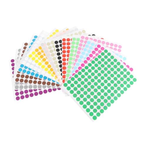 Gadpiparty 16 Blatt Klebepunkte Selbstklebend Farben Aufkleber Geschenklabel Scrapbook Dekoration Halloween Geschenkanhänger Vielseitig für Büro Schule Geburtstag Gadpiparty 16 Blatt Klebepunkte Selbstklebend Farben Aufkleber Geschenklabel Scrapbook Dekoration Halloween Geschenkanhänger Vielseitig für Büro Schule Geburtstag von Gadpiparty