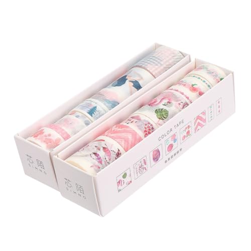 Gadpiparty 16 Rollen Washi Tape Buntes Klebeband aus Washi Papier pro Dekorative Scrapbooking Aufkleber für Notizbuch Tagebuch Planer DIY Bastelprojekte Langlebig und Vielseitig Gadpiparty 16 Rollen Washi Tape Buntes Klebeband aus Washi Papier pro Dekorative Scrapbooking Aufkleber für Notizbuch Tagebuch Planer DIY Bastelprojekte Langlebig und Vielseitig von Gadpiparty