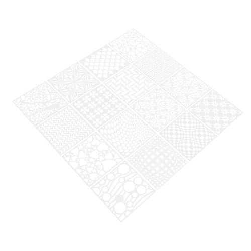 Gadpiparty 16 Stück Malschablonen Malvorlagen Geometrische Schablonen Malen Basteln Zubehör Wandmalvorlage Schablonen Malen Basteln Malvorlage Und von Gadpiparty