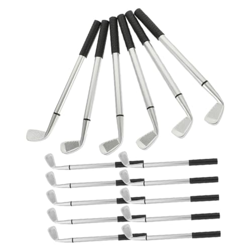 Gadpiparty 16 Stück Teiliges Golf Metall Kugelschreiber Mini Golfclub Design Schreibwaren Geschenk für Golfer Büro Schreibtisch Dekoration Gadpiparty 16 Stück Teiliges Golf Metall Kugelschreiber Mini Golfclub Design Schreibwaren Geschenk für Golfer Büro Schreibtisch Dekoration von Gadpiparty