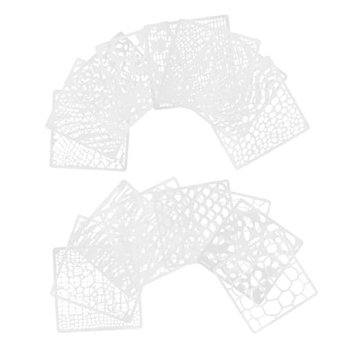 Gadpiparty 16 Stück Teiliges Tierhaut Schablonen Wiederverwendbare Kunststoff Malschablonen für DIY Malerei Scrapbooking Bastelprojekte Leopardenmuster und Eleganten Designs von Gadpiparty