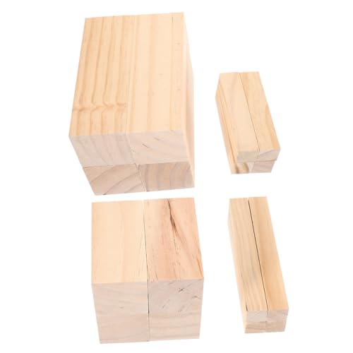 Gadpiparty 16 Stück Unlackierte Holzblöcke zum Schnitzen und Basteln für Erwachsene für DIY Projekte und Kreative Handwerksideen Gadpiparty 16 Stück Unlackierte Holzblöcke zum Schnitzen und Basteln für Erwachsene für DIY Projekte und Kreative Handwerksideen von Gadpiparty