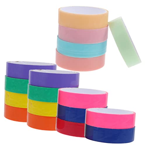 Gadpiparty 18 Rollen Klebriges Ballband Klebebänder Für Bälle Farbige Bänder Farbige Kugelbänder Farbiges Klebeband Klebrige Ball Diy Tapes Kugelbänder in Leuchtenden Farben Plastik von Gadpiparty