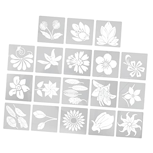 Gadpiparty 18 Stück Blumen malen Schablonen Malschablonen aushöhlen DIY -Vorlagen Kunst Mini-Schablonen Blumen- groß Zeichnungsvorlage Bastelfarbe Schablone DIY-Vorlagen das Haustier Weiß Gadpiparty 18 Stück Blumen malen Schablonen Malschablonen aushöhlen DIY -Vorlagen Kunst Mini-Schablonen Blumen- groß Zeichnungsvorlage Bastelfarbe Schablone DIY-Vorlagen das Haustier Weiß von Gadpiparty