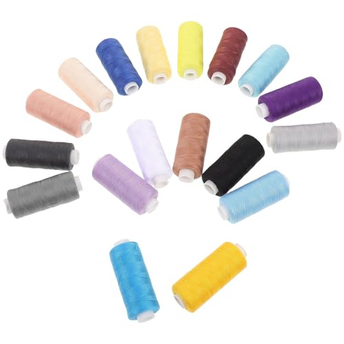 Gadpiparty 18 Stück Multicolor -Nähfadenset Garnsatz Polyester Polyesterfaden für Nähmaschine Polyester-Nähgarn Nähgarnspulen Nähset für Erwachsene Spulennäht -Fäden -Kit nähen Gadpiparty 18 Stück Multicolor -Nähfadenset Garnsatz Polyester Polyesterfaden für Nähmaschine Polyester-Nähgarn Nähgarnspulen Nähset für Erwachsene Spulennäht -Fäden -Kit nähen von Gadpiparty