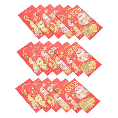 Gadpiparty 18 Stück Rote Umschlagtasche Rote Umschläge Mondneujahr Geldumschläge Für Geldpakete Neujahr Hongbao Neues Jahr Rotes Paket Hongkong Perlenpapier Gadpiparty 18 Stück Rote Umschlagtasche Rote Umschläge Mondneujahr Geldumschläge Für Geldpakete Neujahr Hongbao Neues Jahr Rotes Paket Hongkong Perlenpapier von Gadpiparty