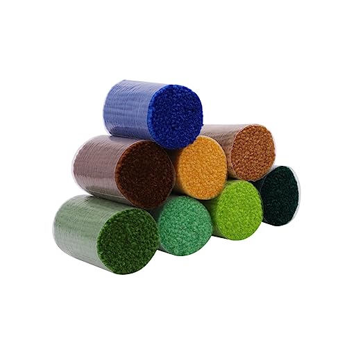 Gadpiparty 18 Stück Teiliges Baumwoll Stickgarn für Teppiche und Kissen Dunkle Farben Langlebig und Weich für Handarbeit und Projekte Perfektes für Bastel von Gadpiparty