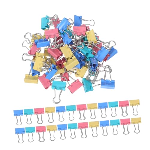 Gadpiparty 180 Stück Mini Metall Büroklammern Bunte Papierklemmen mit Faltbarem Drahtgriff Rutschfeste Wiederverwendbare Klammern für Schule Büro Notizbücher Basteln und Gadpiparty 180 Stück Mini Metall Büroklammern Bunte Papierklemmen mit Faltbarem Drahtgriff Rutschfeste Wiederverwendbare Klammern für Schule Büro Notizbücher Basteln und von Gadpiparty