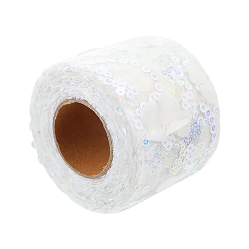 Gadpiparty 1Rolle Band Besticktes Pailletten Gurtband Für DIY Haaraccessoires Und Bastelprojekte Für Dekorationen Und Bastelarbeiten von Gadpiparty