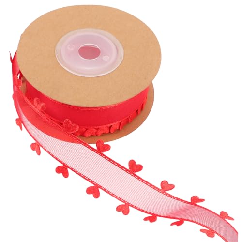 Gadpiparty 1Rolle Doppellagiges Herzmuster Geschenkband Yards Schneidebares Bastelband Für DIY Projekte Geschenkverpackungen Und Dekorationen Vielseitig Einsetzbar Für Feste Gadpiparty 1Rolle Doppellagiges Herzmuster Geschenkband Yards Schneidebares Bastelband Für DIY Projekte Geschenkverpackungen Und Dekorationen Vielseitig Einsetzbar Für Feste von Gadpiparty