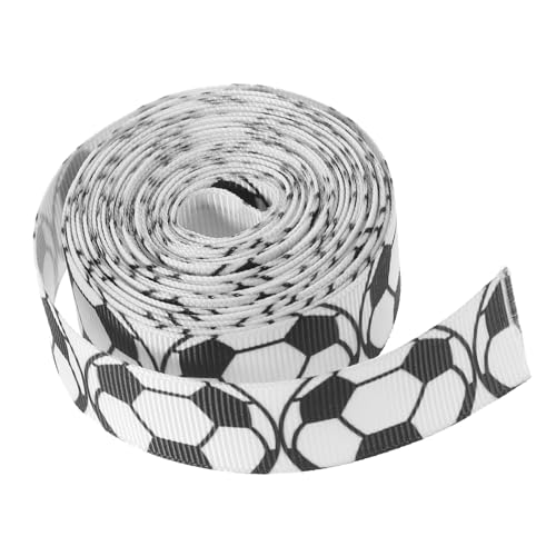 Gadpiparty 1Rolle Fußball Dekorationsband Breit Geschenkband für DIY Blumenverpackung und Bastelprojekte Fußball Partys und Kindergeburtstage Gadpiparty 1Rolle Fußball Dekorationsband Breit Geschenkband für DIY Blumenverpackung und Bastelprojekte Fußball Partys und Kindergeburtstage von Gadpiparty