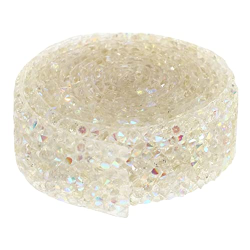 Gadpiparty 1Rolle Rhinestone Band Selbstklebend Transparent für DIY Schmuck Hochzeit Gürtel Vasen Hochtemperaturbeständig Vielseitige Bastelmaterialien Gadpiparty 1Rolle Rhinestone Band Selbstklebend Transparent für DIY Schmuck Hochzeit Gürtel Vasen Hochtemperaturbeständig Vielseitige Bastelmaterialien von Gadpiparty