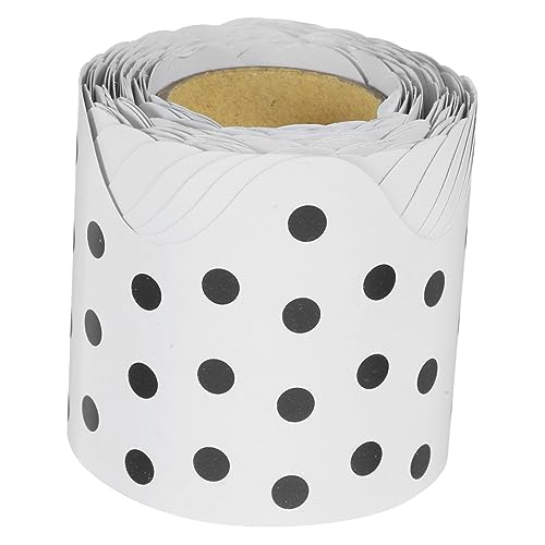 Gadpiparty 1Rolle Selbstklebende Pinnwand Randaufkleber Dekorative Schuldekorationsaufkleber für Whiteboard Abnehmbarer Rahmen für Kreative Bastelprojekte Weiße Gadpiparty 1Rolle Selbstklebende Pinnwand Randaufkleber Dekorative Schuldekorationsaufkleber für Whiteboard Abnehmbarer Rahmen für Kreative Bastelprojekte Weiße von Gadpiparty