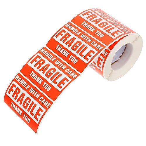Gadpiparty 1Rolle Selbstklebende Zerbrechliche Versandaufkleber für Sichere Paketkennzeichnung für und Versand von Zerbrechlichen Gütern Gadpiparty 1Rolle Selbstklebende Zerbrechliche Versandaufkleber für Sichere Paketkennzeichnung für und Versand von Zerbrechlichen Gütern von Gadpiparty