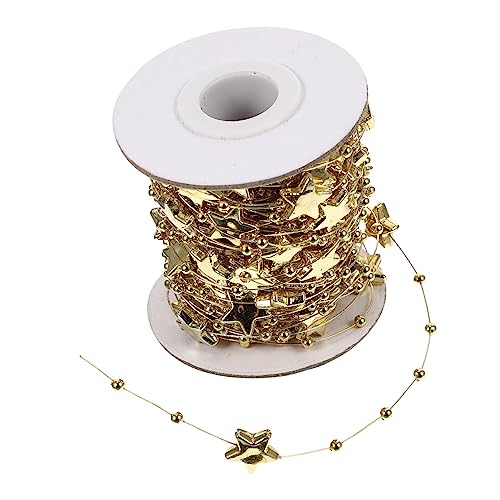 Gadpiparty 1Rolle Sternperlen Schnur Multifunktionale Bead Kette für DIY Schmuck Armbänder und für Feste und Dekorationen Hotels und Einkaufszentren Gadpiparty 1Rolle Sternperlen Schnur Multifunktionale Bead Kette für DIY Schmuck Armbänder und für Feste und Dekorationen Hotels und Einkaufszentren von Gadpiparty