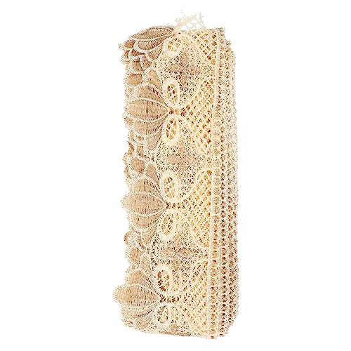 Gadpiparty 1Rolle Vintage Spitzenband Dekoration Yards Wasserlösliche Stickerei Für DIY Vorhänge Tischdecken Und Mehr Hochwertiges Für Langlebige Anwendungen von Gadpiparty