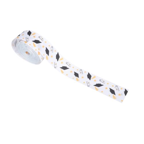 Gadpiparty 1Rolle Wickelband Für Abschlussfeiern DIY Dekorationsbänder Mit Schleifen Für Geschenkverpackungen Für Zeremonien Und Feierlichkeiten Gadpiparty 1Rolle Wickelband Für Abschlussfeiern DIY Dekorationsbänder Mit Schleifen Für Geschenkverpackungen Für Zeremonien Und Feierlichkeiten von Gadpiparty