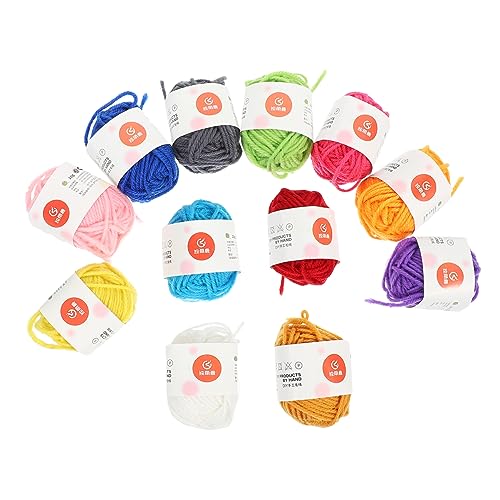 Gadpiparty 1Satz Baumwollgarn Mischfarben DIY Häkel und Strickmaterial für Kreative Projekte Hochwertiges Geschmeidiges Garn für Vielseitige Anwendungen Gadpiparty 1Satz Baumwollgarn Mischfarben DIY Häkel und Strickmaterial für Kreative Projekte Hochwertiges Geschmeidiges Garn für Vielseitige Anwendungen von Gadpiparty
